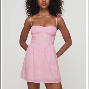 NWT Princess Polly Mckilah Mini Dress Pink 🎀✨👑